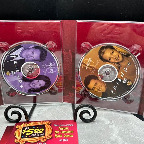 Friends DVD Movie Box Set Season 10 Jennifer Aniston Matthew Perry Courteney Cox - Picture 8 of 13